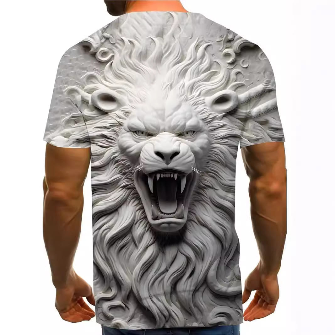 Camiseta León 3D