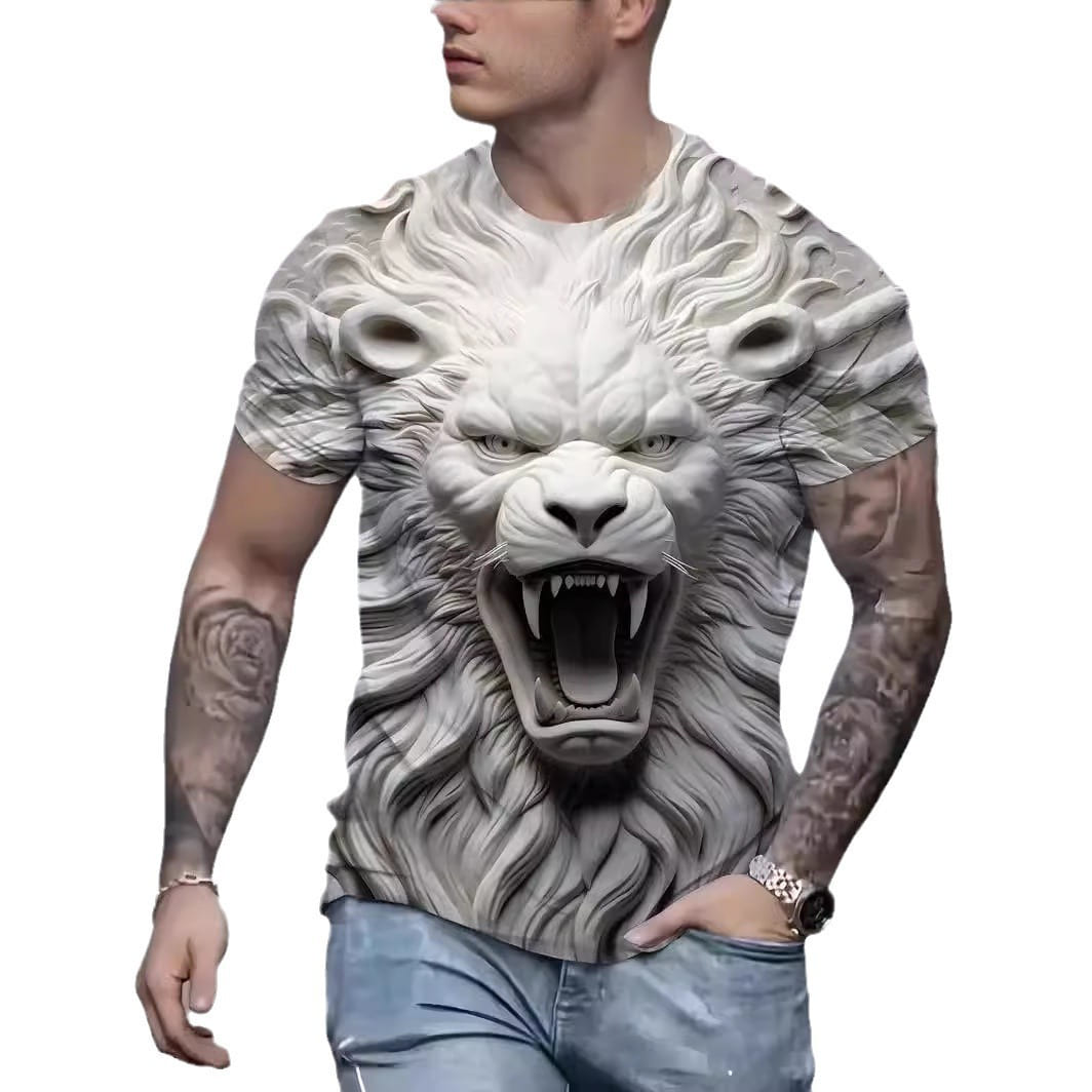 Camiseta León 3D